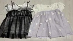 女の子 かわいい半袖2枚まとめ売り 120のサムネイル