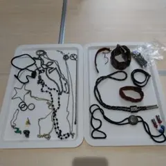 アクセサリー セット販売 ネックレス ブレスレット リング 17点 まとめ売り