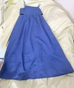 【Honeys】【ほぼ新品美品】ロイヤルブルー　キャミワンピース　ジャンスカ