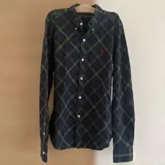Ralph Lauren チェック ボタンダウン シャツ　スリムフィットのサムネイル