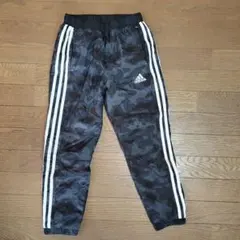 adidas 迷彩柄 ロングパンツ 130