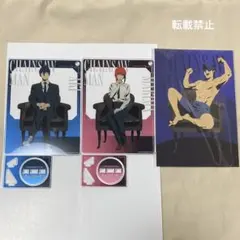 ロフト　チェンソーマン描き下ろしトレーディングスクエアアクリルスタンド2点セット