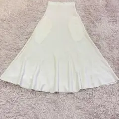 マディソンブルー　MADISONBLUE (1) ニットスカート　フレア　ロングのサムネイル