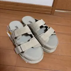 UGG/アグ W GOLDENSTAR HI SLIDE ベージュのサムネイル