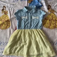 エニファム　デニムチュールワンピース　120サイズ