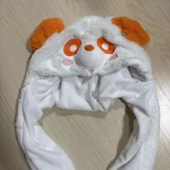 動物顔デザインのフリース帽子