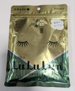 京都生まれ LuLuLun シートマスク 7枚入り お茶の花の香り