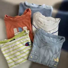 長袖Tシャツ 90 5枚セット