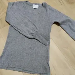 チャオパニックティピー ボリュームスリーブ袖ボタンニット