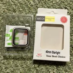 未使用Apple Watch ケース 40mm Starlight