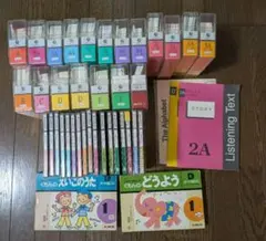 M*様 公文 KUMON cardyⅡ 英語教材セット4A〜8A カード完品 動 - メルカリ