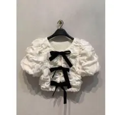 CLANE風 W FACE CLOUD PUFF SLEEVE TOPS - メルカリ
