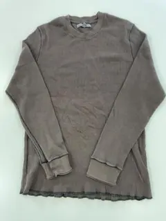 OLD NAVY サーマル ワッフル ロンT XL ブラウン系 茶色