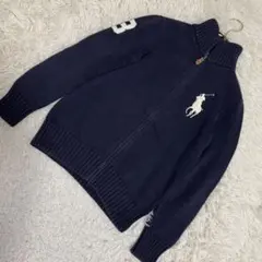 Polo By Ralph Lauren キッズ ニットカーディガン ネイビー
