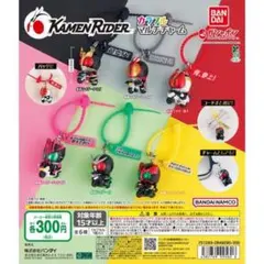 仮面ライダー カラフルマルチチャーム ガチャ 全種セット