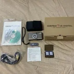 CONTAX TVS II フィルムカメラ OH済み 動作確認済み 付属品あり - メルカリ