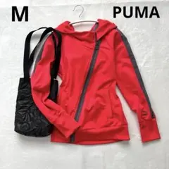 Mサイズ PUMA レッド ジャケット フード付き