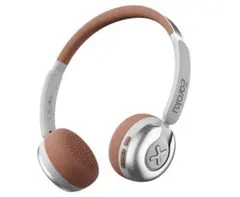 ワイヤレスヘッドホンBluetooth5.4日本語音声Type-C充電 ブラウン