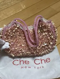 Che Che ビーズ　スパンコール　バッグ