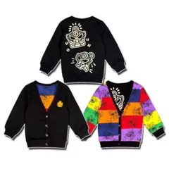 ヒスミニ新品リバーシブルカーディガン