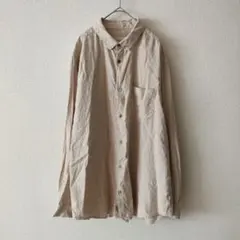 02231-0030 UpcycleLino エシカルダイレギュラーシャツ