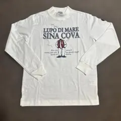 SINA COVA シナコバ 長袖 Tシャツ モックネック ホワイト M