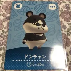 どうぶつの森 amiiboカード ドンチャン
