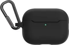 【新品・MagEasy】 AirPods Pro3 ケース カラビナ付 ブラック