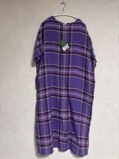 新品 オニール オブダブリン⭐︎ チェック柄 ロングワンピースリネンのサムネイル
