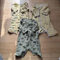 マーキーズ ロンパース 60-70cm 3点セット