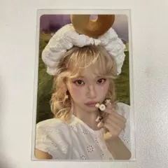 LE SSERAFIM CRAZY weverse ver. チェウォン トレカ - メルカリ