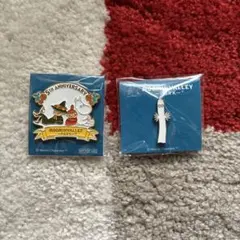 ムーミンバレーパーク　5周年記念＆ニョロニョロピンバッジ