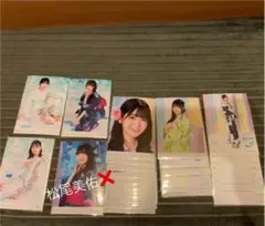 乃木坂46 生写真 浴衣 梅澤美波 筒井あやめ まとめ売り 28枚 レアカット