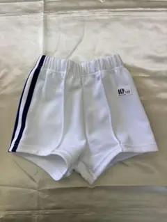 【新品・日本製】幼稚園 保育園 体操服 短パン 120cm SCP ホワイト