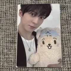 ATEEZ ライトスティックドール バッグ ぬいぐるみ トレカ ウヨン①