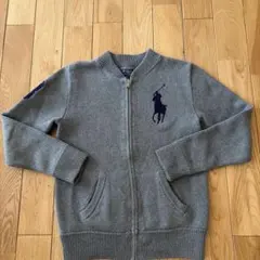PoloRalphLaurenジップアップニット キッズM（10-12）150