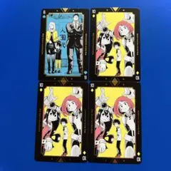 僕のヒーローアカデミア　イラスト トランプ 4枚セット