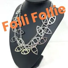 <Folli Follie>フォリフォリ　2連デザインネックレス