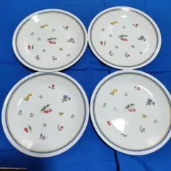 コレール　Corelle 平皿 プリティフルーツ　4枚セット　21.5cmのサムネイル
