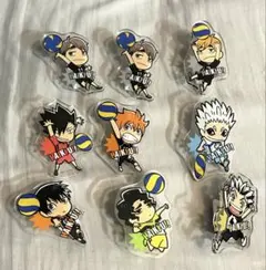 ハイキュー　アクリルクリップ