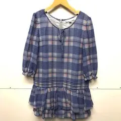 美品　JILL STUART ジルスチュアート　チェックワンピース