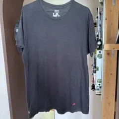 Hanes supreme 半袖Tシャツ ブラック 無地　Lサイズ