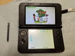 【ニンテンドー3DS LL レッド×ブラック　本体＋一部付属品セット】