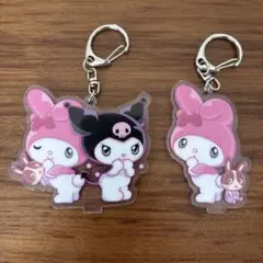 マイメロディ クロミ 宇佐美 アクリルキーホルダー 2個セット
