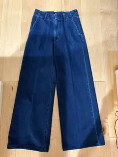 ユニクロ　レディースデニム【どのワイドタイプか不明】サイズS