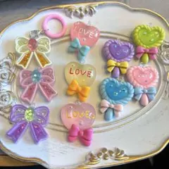 アンブレラマーカー　ストラップチャーム　ハンドメイド