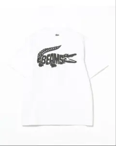 LACOSTE ホワイト Tシャツ BEAMSロゴ サイズ1 - メルカリ