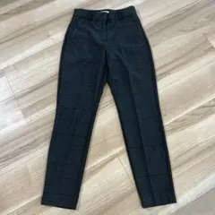 H&M シガレットパンツ　チェック