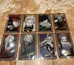 僕のヒーローアカデミア ヒロアカ　原画展　箔押しクリアカード