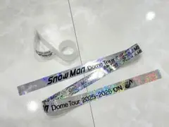 Snow Man Dome Tour 2025-2026 ON 銀テープ＋音符